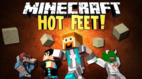 Minecraft Mini Game Hot Feet With Kermit Famousfilms And Vasehh Youtube