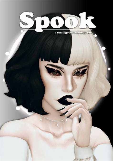 👻 Spirit A Small Gothic Makeup Set 👻 Lady Simmer On Patreon Sims