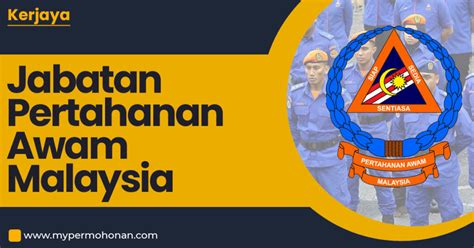 Jawatan Kosong Di Angkatan Pertahanan Awam Malaysia Apm Mypermohonan
