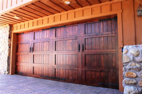 Stain Grade Custom Wood Garage Doors Garage Doors Unlimited