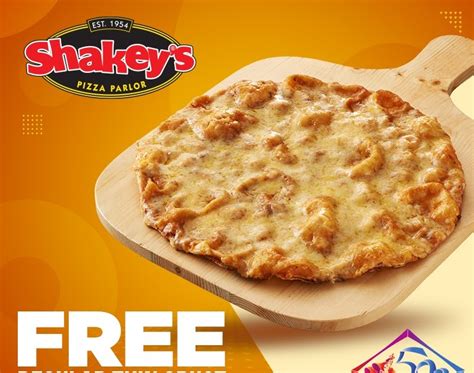 Delivery facility is set up at a stationary location. Manila Shopper: Shakey's Sinulog Promo: Jan 2021