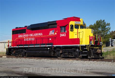 Aok 2443 Arkansas And Oklahoma Railroad Emd Gp30 At Mc Alester Oklahoma