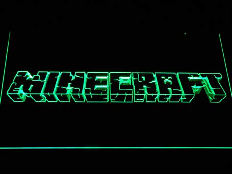 Minecraft Led Neon Sign Safespecial