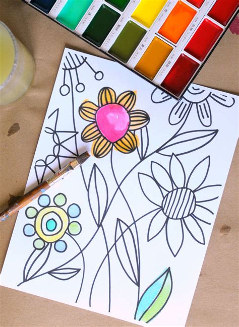 Awesome New Coloring Pages for Adults · Craftwhack