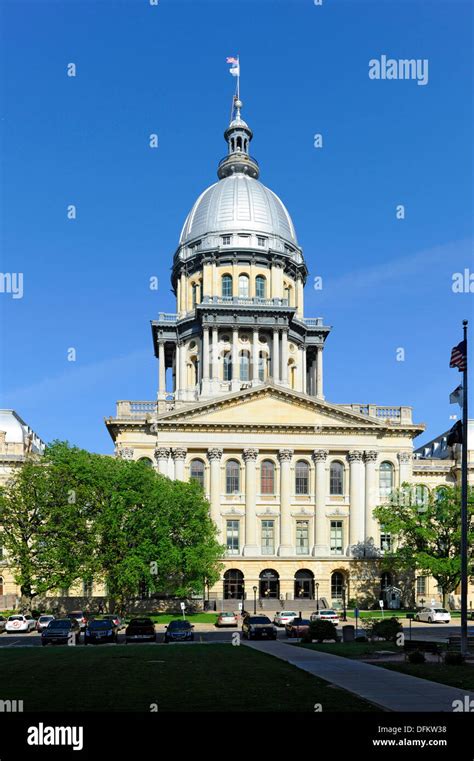 Illinois State Capitol Building Springfield Illinois Stock Photo Alamy