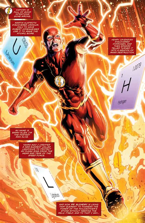 Dc Comics And The Flash 766 Spoilers And Review All Powerful Dr Alchemy