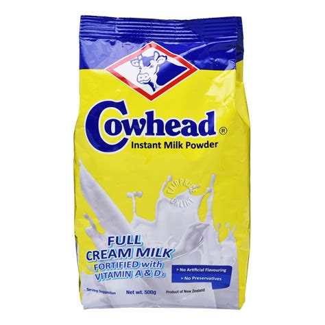 Cowhead Instant Milk Powder Full Cream Milk Ntuc Fairprice