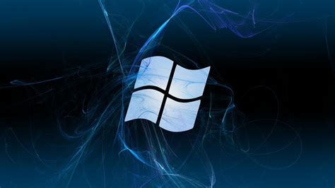 Abstract Blue Textures Microsoft Windows Logos Wallpaper 1920x1080
