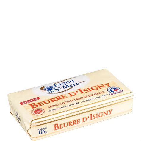 Isigny Ste Mere Beurre Doux Aop 125g Pas Cher Auchanfr