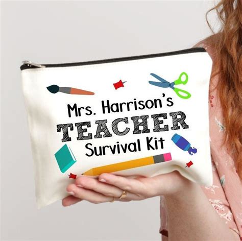 Teacher Survival Kit T For Teacher End Of Year Teacher Etsy Uk