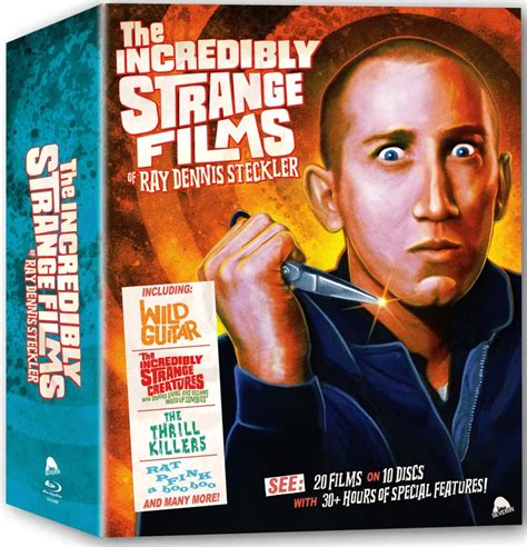 The Incredibly Strange Films Of Ray Dennis Steckler Blu Ray Box Set