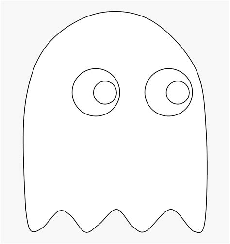 Pacman Ghost Template Teaching Ideas Templates Transparent Pac Man