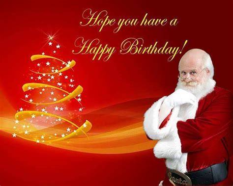 Santa Claus Wishes Everyone A Happy Birthday 🎅🎂🎁🎈🎅 Birthday