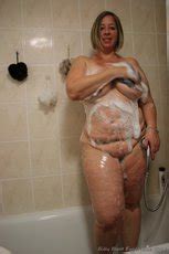 Bbw Milf Shooting Star Takes A Hot Steamy Soapy Shower Photos