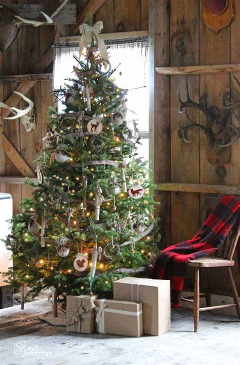 Rustic Christmas Trees Thatll Inspire