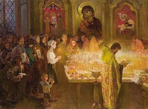 Russian Orthodox Art Inside Church Without You I Am Nothing
