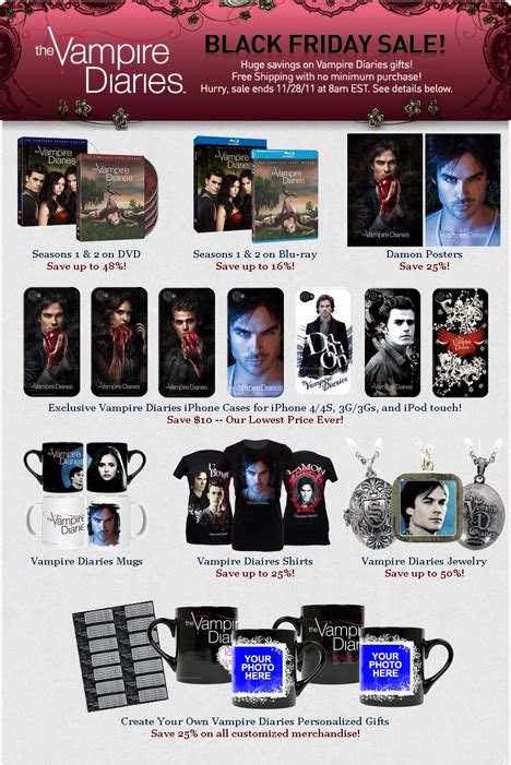 Vampire Diaries Black Friday Sale Vampire Diaries Guide
