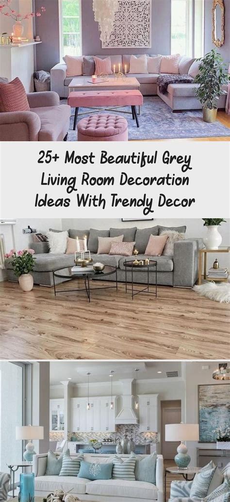 25 Most Beautiful Grey Living Room Decoration Ideas With Trendy Decor