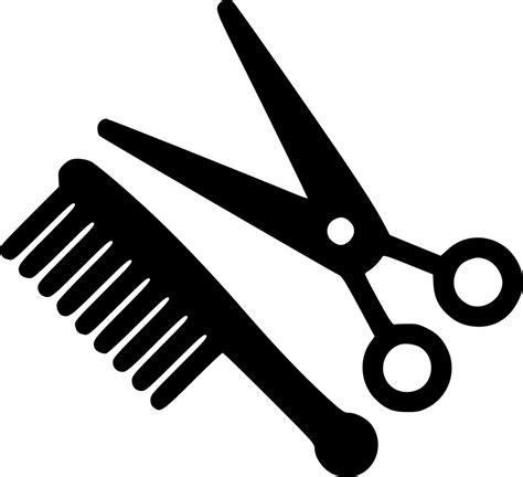 Comb And Scissor Svg Png Icon Free Download 548022 Onlinewebfontscom