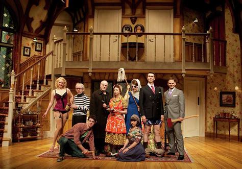 Review Disaster Sparks Hilarity In Noises Off Houston Chronicle