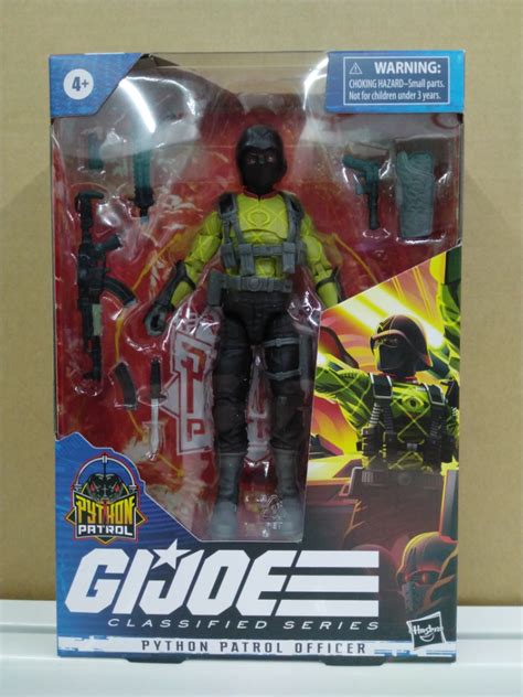 G I Joe Classified Python Patrol Officer Hobbies Toys Toys Games