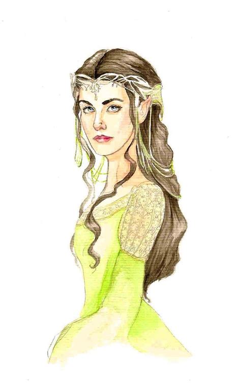 Lord Of The Rings Arwen By ~bleunite On Deviantart Tolkien Elves Jrr
