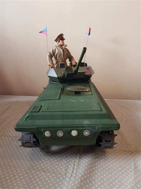 Vintage Action Man Original Scorpion Tank Tank Commander Retro Toys