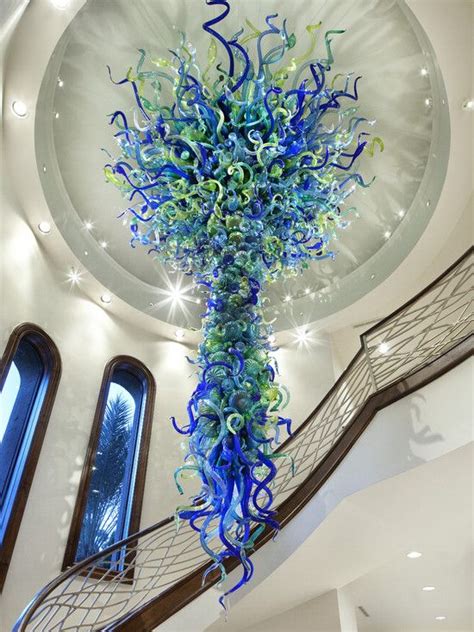 Chihuly Chandelier Blown Glass Art Stained Glass Art Chihuly