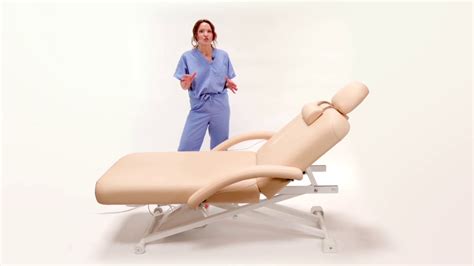 Electric Lift Massage Table With Tilt Back Spa Luxe Youtube