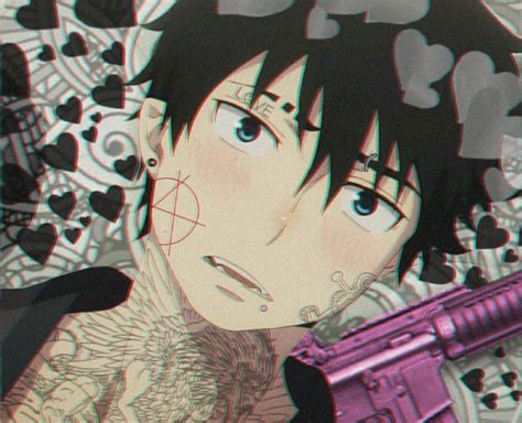 Aesthetic Anime Pfp Blue Exorcist Anime Wallpaper Hd