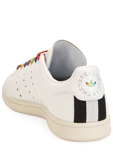 Stella Mccartney Stan Smith Sneakers With Rainbow Laces Bergdorf Goodman