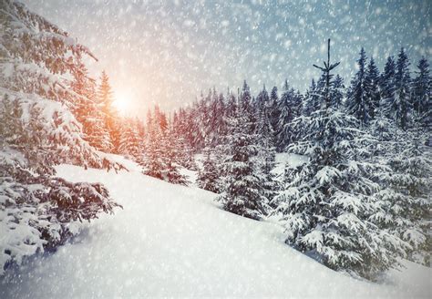4k Christmas Scenery Wallpapers Wallpaper Cave