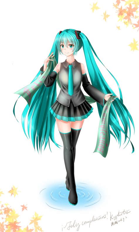 Hatsune Miku Vocaloid Drawn By Ciphotis Danbooru