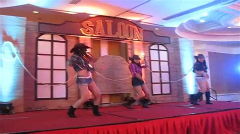Beautiful Sexy Filipina Cowgirl Dancers Dance In Manila Philippines Youtube