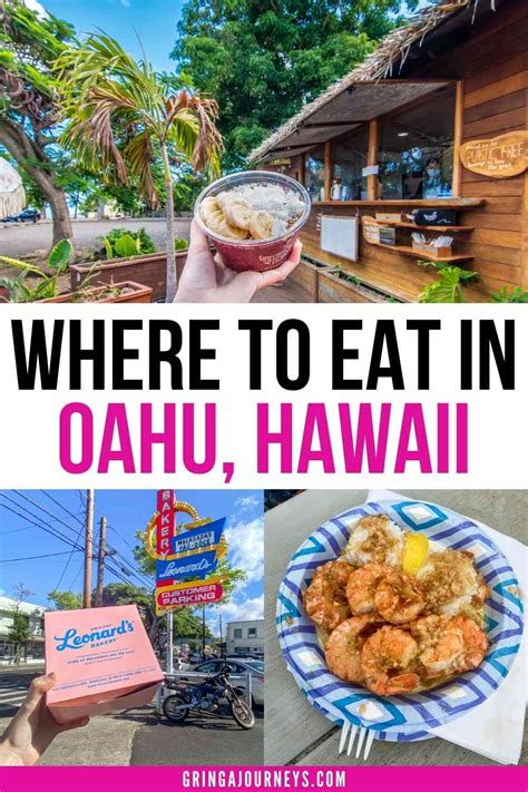 The 30 Best Places to Eat in Oahu: Poke, Shave Ice, & More!