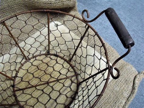 French Farmhouse Wire Basket