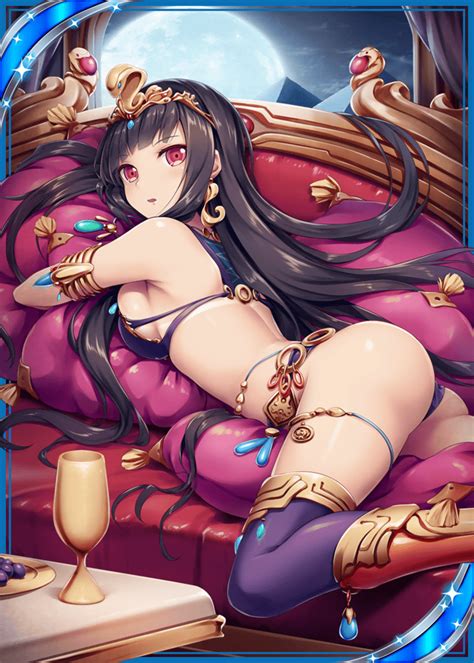 Akkijin Cleopatra Valkyrie Crusade Shinkai No Valkyrie Official Art 1girl O Ass Bikini