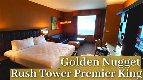 Golden Nugget Las Vegas Rush Tower Premier King Room Youtube