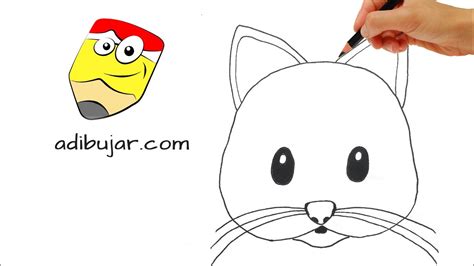 Cómo Dibujar Un Gato Fácil Dibujos De Gatos A Lápiz Paso A Paso Para
