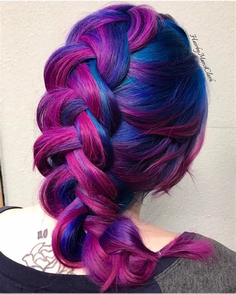 Mermaid Hair Pretty Hair Color Cool Hair Color Rainbow Hair