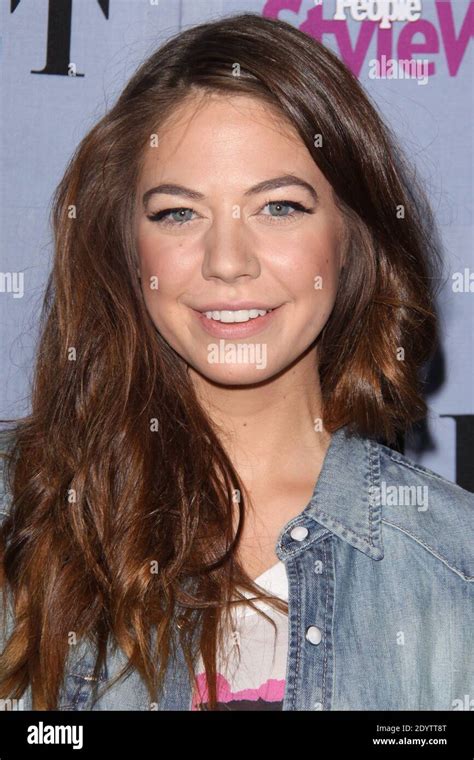 Analeigh Tipton Arriving For People Stylewatch Denim Party Held At