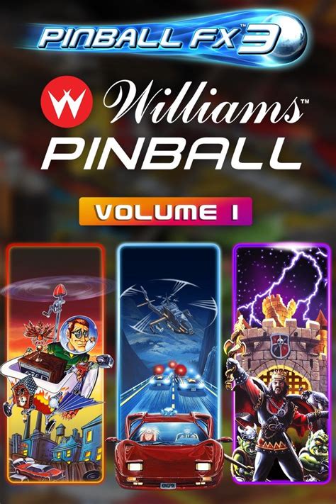 Knock out five in a row and you'll be crowned pub champion! Pinball FX3: Williams Pinball - Volume I (2018) box cover ...