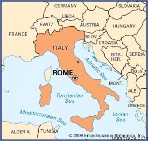 Map Of Rome Italy