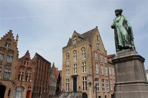 Jan Van Eyckplein Bruges Belgium Notes From Camelid Country