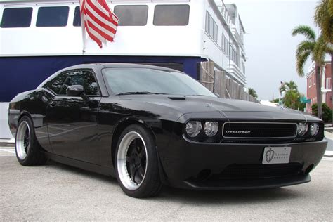 3m Scotchprint Flat Matte Black Hood And Roof Wrap On Dodge Challenger In
