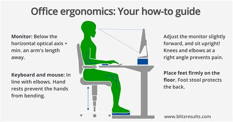 If your desk doesn't fit, you will find yourself hunching over, craning your neck. Ergonomic Office: Calculate optimal height of Desk, Chair ...