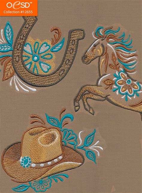 Western Beauty By Mos Art Design Studio Machine Embroidery Patterns