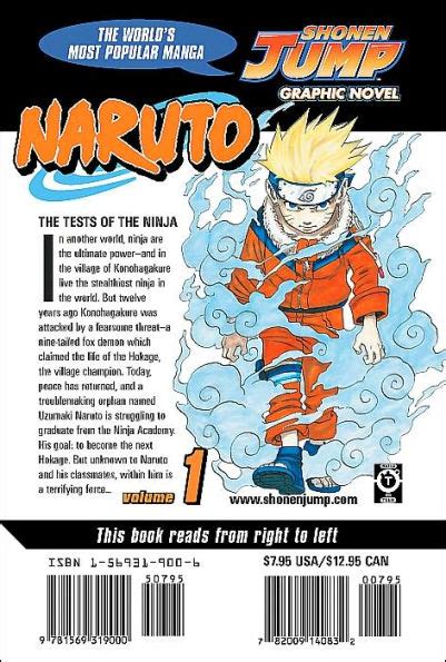 Naruto Volume 1 By Masashi Kishimoto Paperback Barnes And Noble®