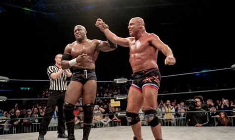 Kurt Angle Recalls Helping Bobby Lashley Sign With WWE