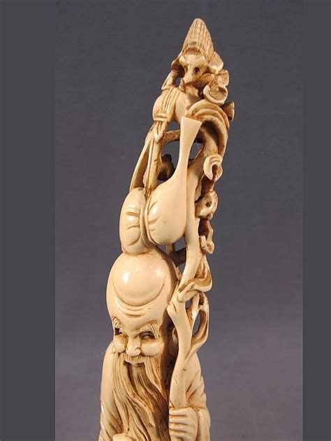 Sold Price Chinese Carved Ivory Statue January 2 0114 100 Pm Est